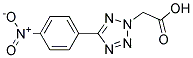 5-(4-NITROPHENYL)-2H-TETRAZOLE-2-ACETIC ACID Struktur