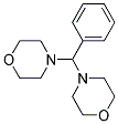 4,4'-(phenylmethylene)bismorpholine  Struktur