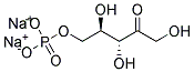 D-Ribulose 5-monophosphate disodium salt Struktur