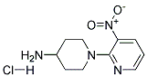 3'-Nitro-3,4,5,6-tetrahydro-2H-[1,2']bipyridinyl-4-ylamine hydrochloride Struktur