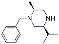 (2S,5S)-1-Benzyl-5-Isopropyl-2-Methyl-Piperazine Struktur