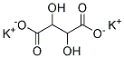 Potassium L-(+)-Tartrate Struktur