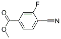 Methyl 4-Cyano-3-Fluorobenzoate Struktur