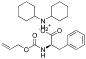 Allyloxycarbonyl-D-Phenylalanine dicyclohexylamine salt Struktur