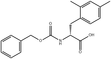 Cbz-2,4-Dimethy-D-Phenylalanine Struktur