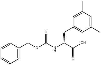 Cbz-3,5-Dimethy-D-Phenylalanine Struktur