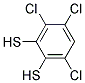 3,4,6-Trichloro-benzene-1,2-dithiol Struktur