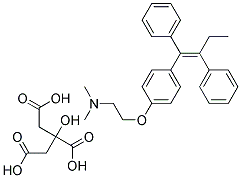 TAMOXIFEN CITRATE USP(CRM STANDARD) Struktur