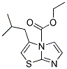 ETHYL 3-ISOBUTYL-IMIDAZO[2,1-B]THIAZOLE 4-CARBOXYLATE Struktur