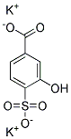 POTASSIUM, 4-CARBOXY-2-HYDROXY-BENZENESULFONATE Struktur