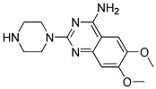 4-Amino-6,7-Dimethoxy-2-Piperazinylquinazoline Struktur