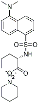 Dansyl-L-NorvalinePiperidiniumSalt Struktur