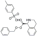 (S)-Phenylmethoxy-1,2,3,4-Tetrahydro Isoquinoline Carboxylate Tosylate Struktur