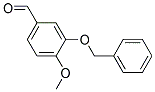 4-Methoxy-3-(Phenyl Methoxy) Benzaldehyde Struktur