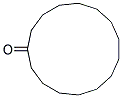 Cyclopentadecane oxide Struktur