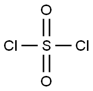 SULPHURYL CHLORIDE FOR SYNTHESIS Struktur