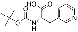 NALPHA-TERT-BUTOXYCARBONYL-3-(3-PYRIDYL)-L-ALANINE Struktur