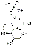 D-GLUCOSAMIN SULFATE & HCL Struktur