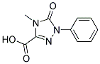 4-METHYL-5-OXO-1-PHENYL-1,5-DIHYDRO-4H-1,2,4-TRIAZOL-3-CARBOXYLIC ACID Struktur