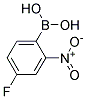 4-FLUORO-2-NITROPHENYLBORONIC ACID Structure