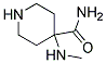 4-CARBAMOYL-4-METHYLAMINOPIPERIDINE Struktur