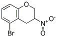 5-bromo-3,4-dihydro-3-nitro-2H-chromene Struktur