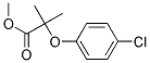 METHYL 2-(4-CHLOROPHENOXY)-2-METHYLPROPIONATE Struktur