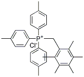 TRI(4-METHYLPHENYL)(2,3,4,5,6-PENTAMETHYLBENZYL)PHOSPHONIUM CHLORIDE, TECH Struktur