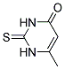 6-METHYL-2-THIOXO-1,2,3,4-TETRAHYDROPYRIMIDIN-4-ONE, TECH Struktur