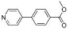 4-PYRIDIN-4-YL-BENZOIC ACID METHYL ESTER Struktur