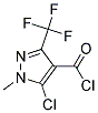 5-CHLORO-1-METHYL-3-TRIFLUOROMETHYL-1H-PYRAZOL-4-CARBONYL CHLORIDE Struktur