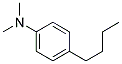 4-BUTYL-N,N-DIMETHYLANILIN Struktur