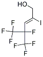 4,5,5,5-TETRAFLUORO-4-TRIFLUOROMETHYL-2-IOODOPENT-2-ENE-1-OL Struktur