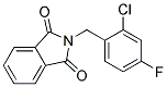 N-(2-CHLORO-4-FLUOROBENZYL)PHTHALIMID Struktur