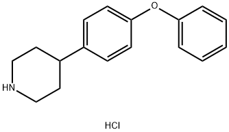 4-(4-PHENOXYPHENYL)PIPERIDINE HYDROCHLORIDE Struktur