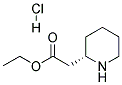 (S)-2-Piperidineacetic acid ethyl ester hydrochloride Struktur