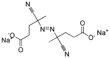 4,4'-Azobis(4-Cyanovaleric Acid)Sodium Salt Struktur