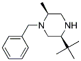 (2S,5S)-1-Benzyl-5-Tert-Butyl-2-Methyl-Piperazine Struktur