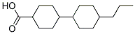 4'-Propyl-1,1'-Bi(Cyclohexyl)-4-Carboxylic Acid Struktur