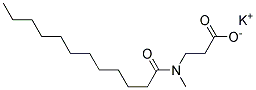 POTASSIUM LAUROYL METHYL BETA-ALANINE Struktur