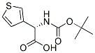 BOC-D-2-(3-噻吩基)甘氨酸, , 結(jié)構(gòu)式