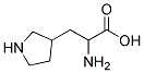 3-(3-Pyrrolidinyl)-DL-alanine Struktur