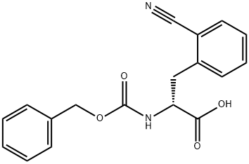 Cbz-2-Cyano-D-Phenylalanine Struktur