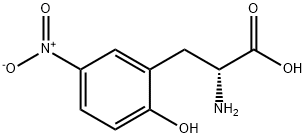 D-2-Hydroxy-5-nitro-Phenylalanine Struktur