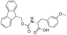 Fmoc-3-Methoxy-D-Phenylalanine Struktur