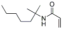 N-Tertiary Octyl Acrylamide Struktur