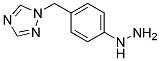 (4-[1,2,4]TRIAZOL-1-YLMETHYL-PHENYL)-HYDRAZINE Struktur