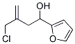 3-CHLOROMETHYL-1-FURAN-2-YL-BUT-3-EN-1-OL Struktur