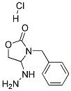 HYDRAZINOBENZYLOXAZOLIDINONE HYDROCHLORIDE Struktur