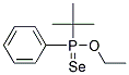 P-TERT-BUTYL-P-PHENYLPHOSPHINOSELENOIC ACID O-ETHYL ESTER Struktur